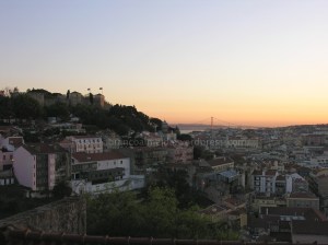 Entardecer em Lisboa