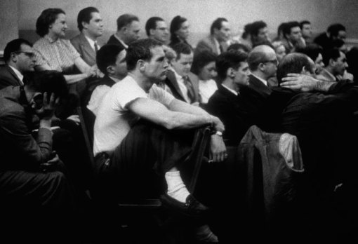 Newman at the Actors Studio, New York City, 1955. By Eve Arnold/Magnum Photos