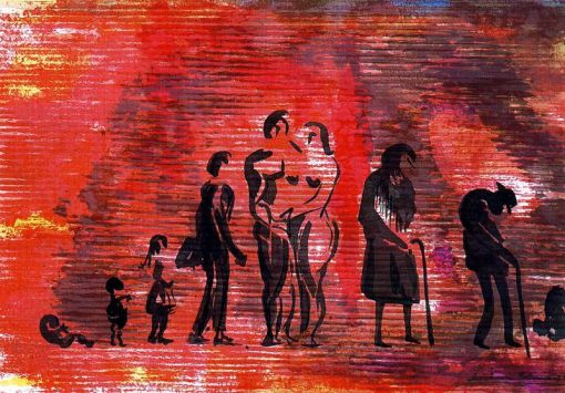 Benjamín Palencia - Las edades de la vida, 1932