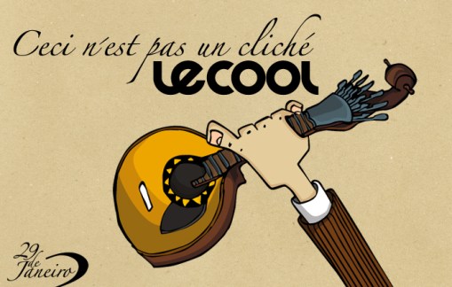 Se isto não é um cliché então é o quê? Pode ser um cliché ou pode ser não apenas cliché! Pode ser uma guitarra nascida em Coimbra e adoptada por Lisboa ou pode ser uma guitarra nascida em Lisboa e adoptada por Coimbra! Pode ser o irmão gordo e baixinho da guitarra eléctrica!