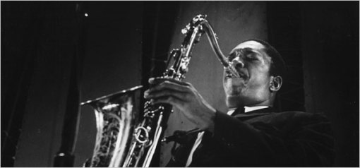 John Coltrane in concert in 1960, seven years before his death