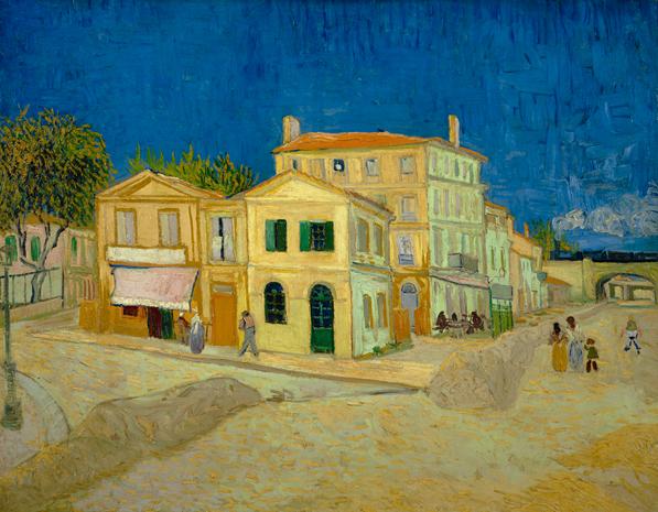 Vincent Van Gogh, 'The Yellow House - The Street', September 1888.