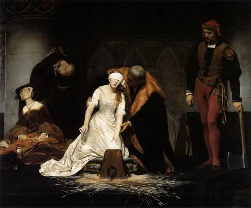 The Execution of Lady Jane Grey - Paul Delaroche, 1833