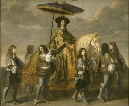 Charles Le Brun - Chancellor Séguier at the Entry of Louis XIV into Paris in 1660